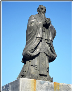 大型孔子雕塑